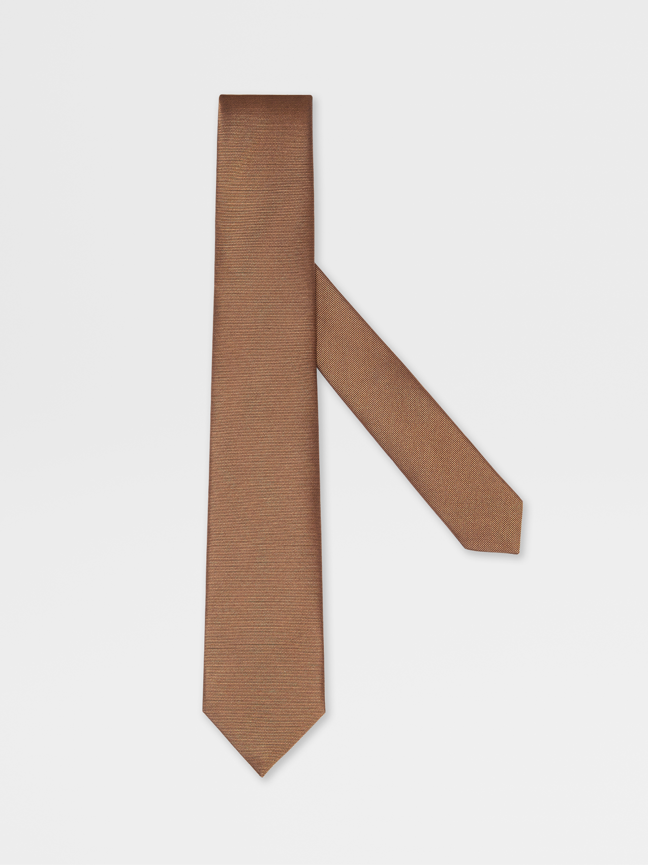 Light Brown Silk Tie